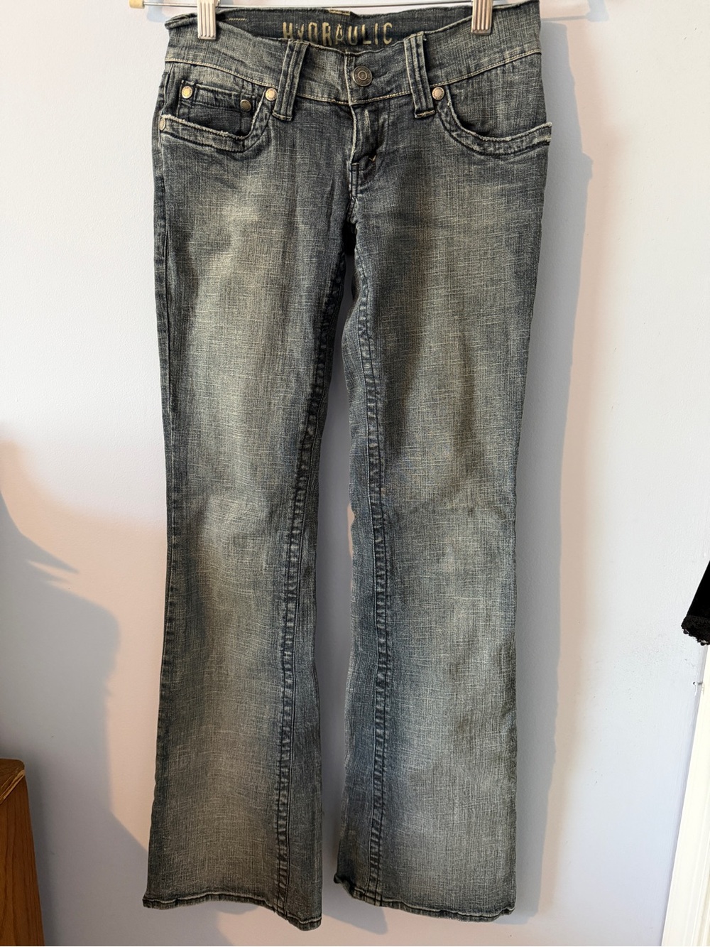 Hydraulic Women's Faded Blue Boot Cut Jeans